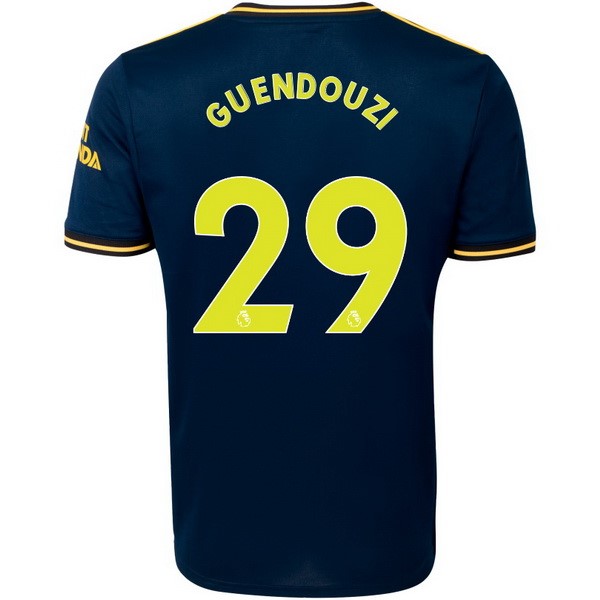 Camiseta Arsenal NO.29 Guendouzi 3ª 2019/20 Azul
